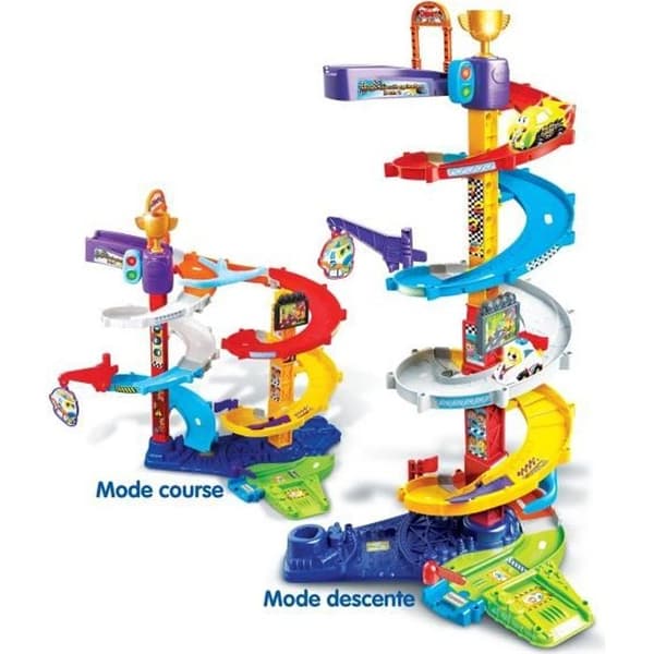 VTECH - Tut Tut Bolides - 2 i 1 Mega Spiral Circuit (+ Titouan, Crazy Driver)