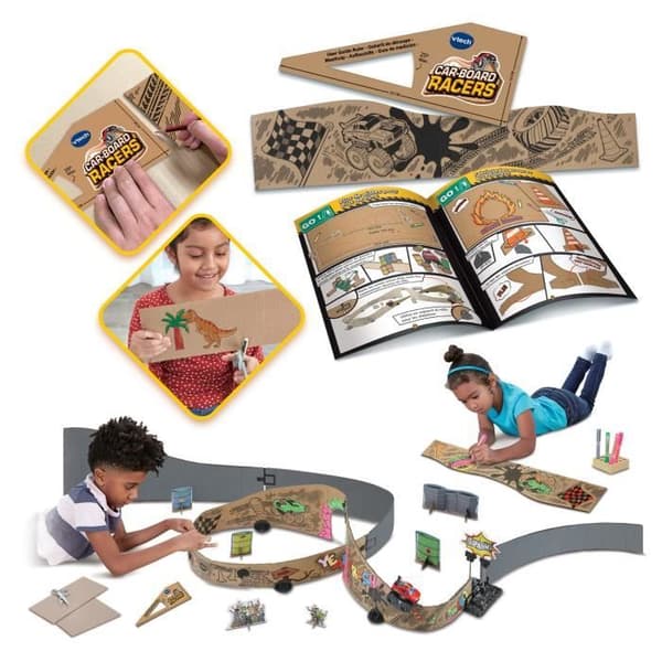 VTECH CARBOARD RACERS - MONSTER TRACK CIRCUIT
