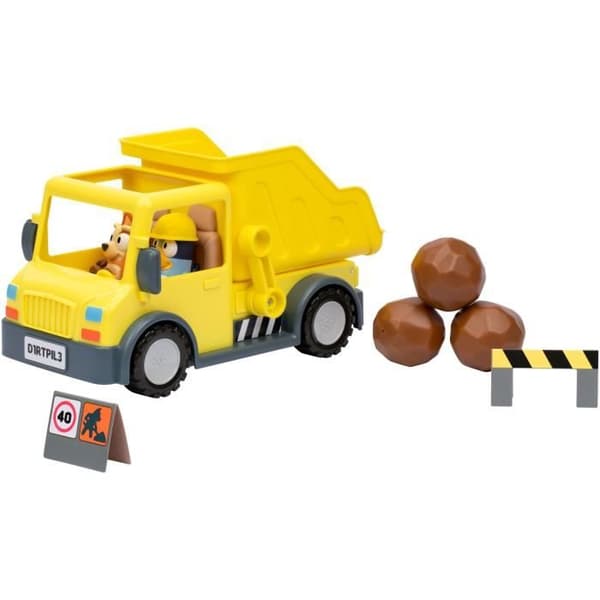 Kippiauto - BLUEY - Bluey ja Bingo - Figuurit mukana - Mukautettavat lisävarusteet