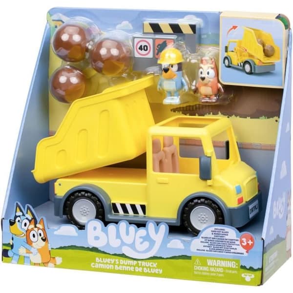 Kippiauto - BLUEY - Bluey ja Bingo - Figuurit mukana - Mukautettavat lisävarusteet
