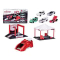 Miniatyrbild 1 av 2: Leksaker - Majorette - Porsche Racing Stand och Podium - 5 fordon - Från 3 år