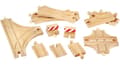 Pikkukuva 2 / 3: BRIO World - 33307 - Evolution Advance 11 ratasetti - Lisävaruste puiseen junasettiin - Raiteiden lajitelma - 3