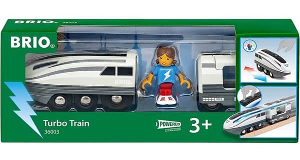 Brio - Elektrisk Tog Super Hurtigt Batteridrevet Lokomotiv