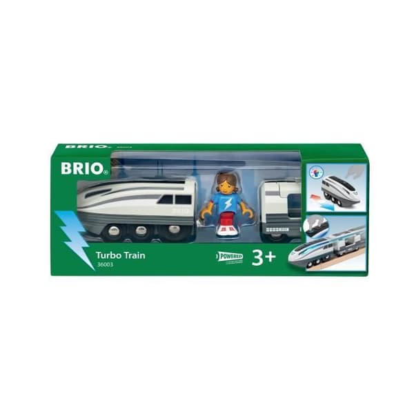Brio - Elektrisk Tog Super Hurtigt Batteridrevet Lokomotiv