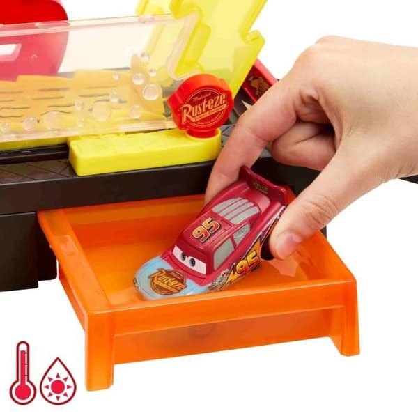 Disney Pixar Cars Färgväxlare Biltvätt Set - Ålder 4+ - JBM70