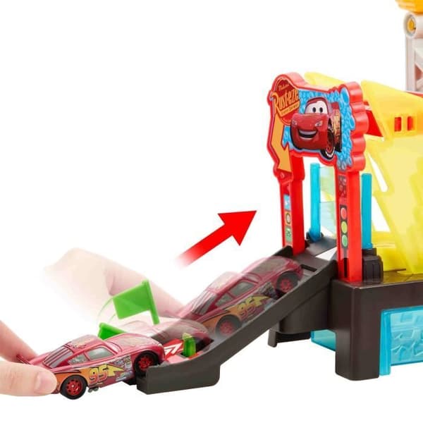 Disney Pixar Cars Färgväxlare Biltvätt Set - Ålder 4+ - JBM70