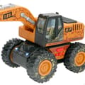 Miniatyrbild 4 av 5: Grävmaskin Speed & Go Ljus Ljud 26 x 15 x 12 cm (6 antal)