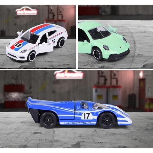 Majorette Porsche Premiumbil - Slumpmässig modell - Från 3 år