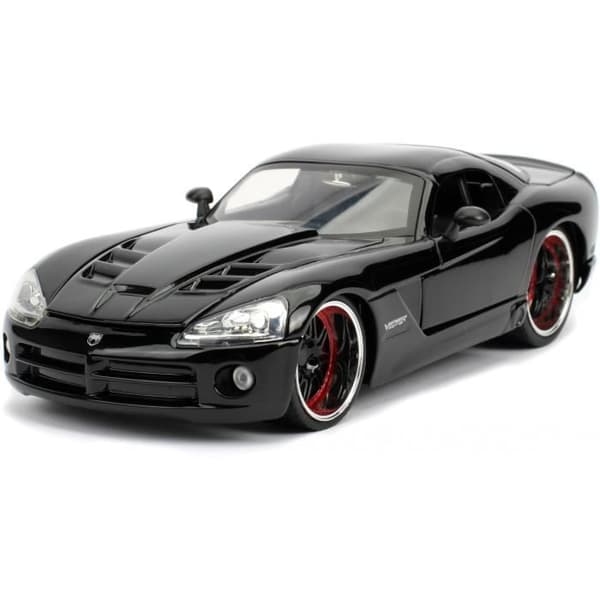 JADA bil Fast &amp; Furious Dodge Viper SRT-10 1:24 gjuten svart