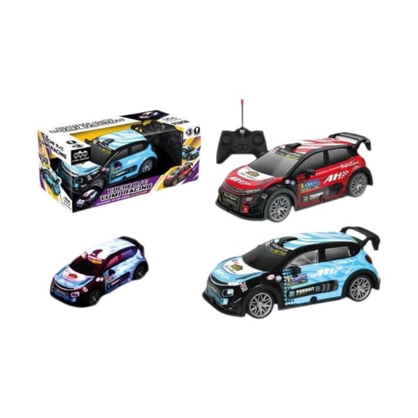 Kauko-ohjattava auto Lumi Racing Sininen Punainen 1:22 19 x 8 x 7 cm