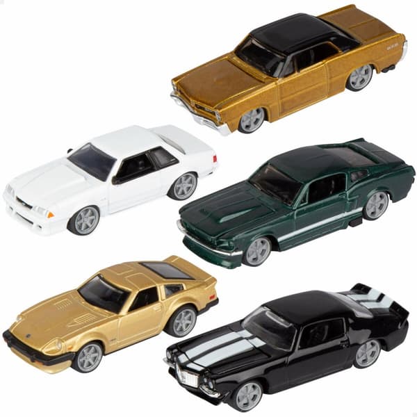 Set med 5 bilar Bburago 1:64 (12 antal)