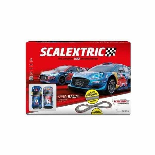 Væddeløbsbane Scalextric Open Rally 233 x 77 cm
