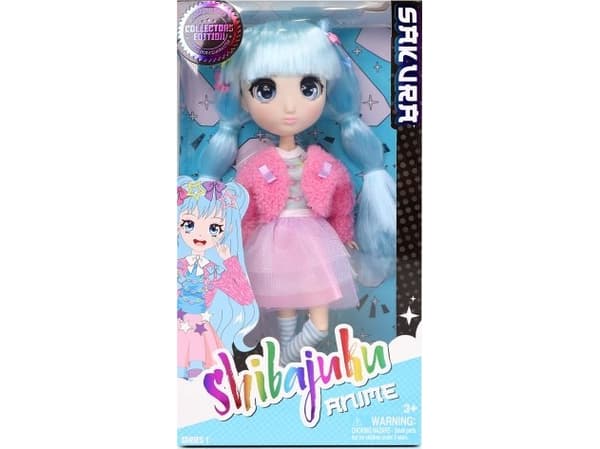 SHIBAJUKU Anime docka - Sakura, 30 cm
