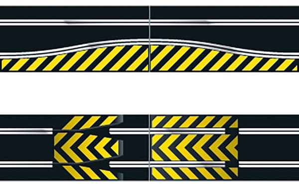 Scalextric C8194 - Jump and Side Swipe