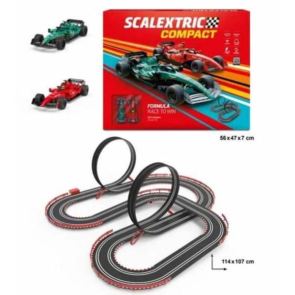 Væddeløbsbane Scalextric 114 x 107 cm