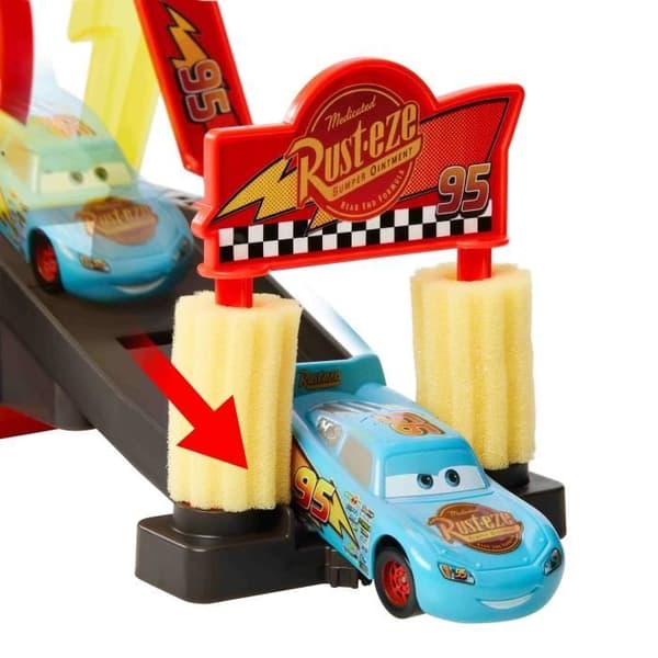 Disney Pixar-Station för Tvättning av Bilar Color Changers-Kit - 4 år+- JBM70
