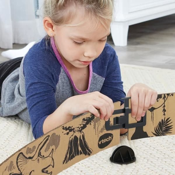 Papbane - VTECH - BILBRÆT RACERS - DINO ADVENTURE - 5 år + - Brun