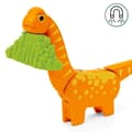 Pikkukuva 5 / 6: Dinosaurusrata - Täydellinen 12-osainen setti - Paristoton leikkitoiminta - Dinosaurus mukana - Puinen junarata - BRIO World