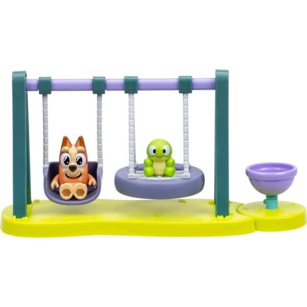Legeområde - BLUEY - Bingo og babyskildpadde - Minipark - Gynger inkluderet
