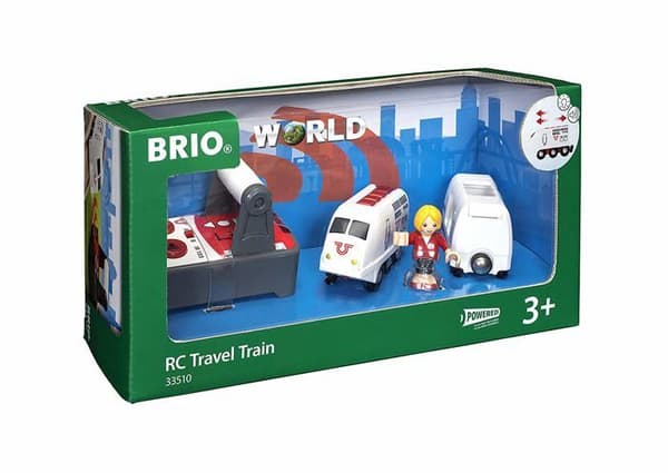 BRIO World Kauko-ohjattava matkustajajuna - Puinen ääni- ja valotarvike - Ravensburger - Unisex - Ikä 3+