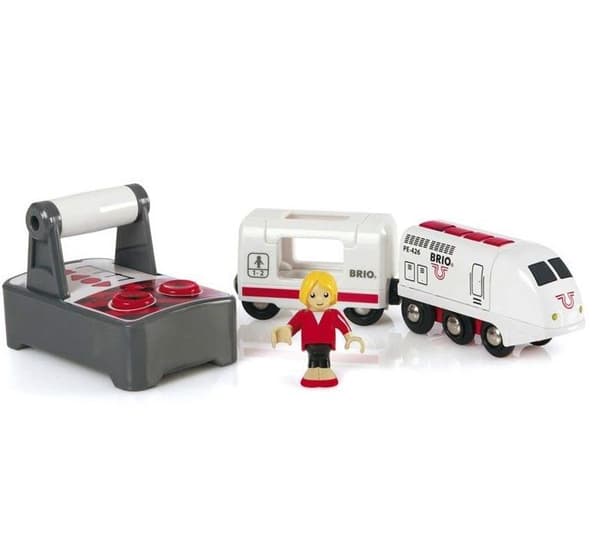 BRIO World Kauko-ohjattava matkustajajuna - Puinen ääni- ja valotarvike - Ravensburger - Unisex - Ikä 3+