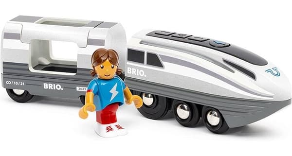 Brio - Sähköjuna Supernopea akkukäyttöinen veturi