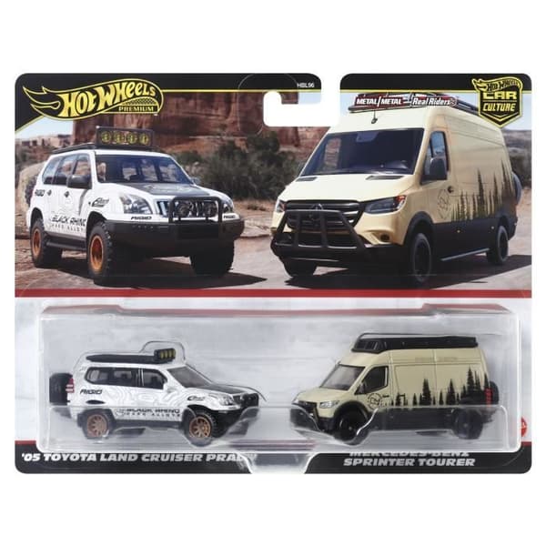 Hot Wheels-Bilkultur-Premiumset med 2 fordon HBL96