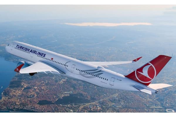 Model plastikowy Samolot Airbus A350-900 Turkish Air 1/144