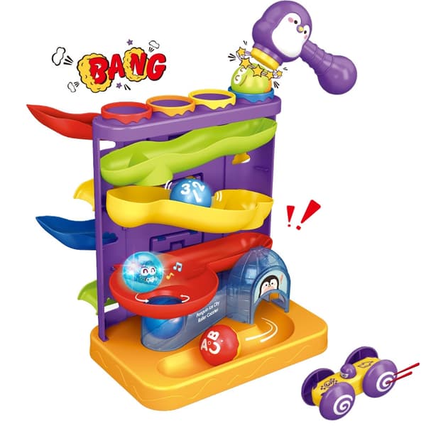WOOPIE BABY Marmorbane 3-i-1 – Hammer & Bilrutsjebane