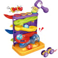Miniatyrbillede 6 af 8: WOOPIE BABY Marmorbane 3-i-1 – Hammer & Bilrutsjebane
