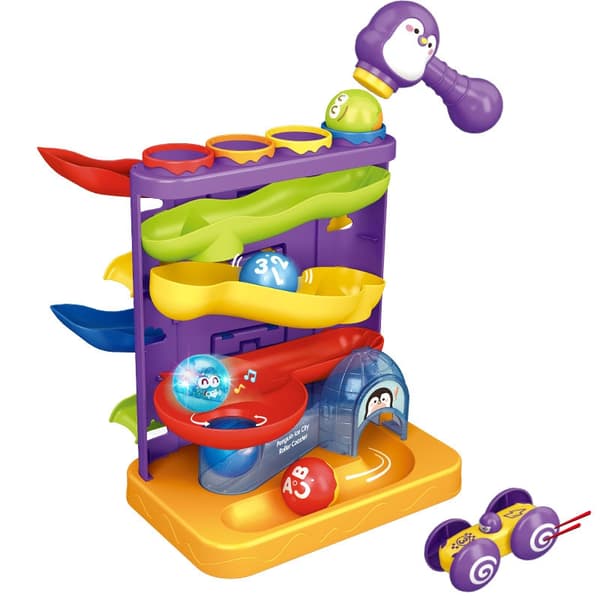 WOOPIE BABY Marmorbane 3-i-1 – Hammer & Bilrutsjebane