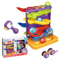 Miniatyrbillede 1 af 8: WOOPIE BABY Marmorbane 3-i-1 – Hammer & Bilrutsjebane