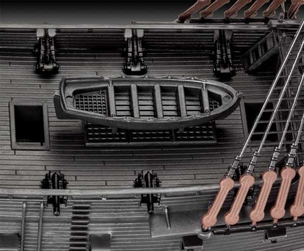 Revell Black Pearl, Modellskepp, Monteringssats, 1:150, Black Pearl, Plast, Nybörjare