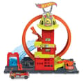Miniatyrbild 1 av 4: Brandstation - Hot Wheels - Super Brandstation - Flerfärgad - 4 år - Inkluderar brandbil