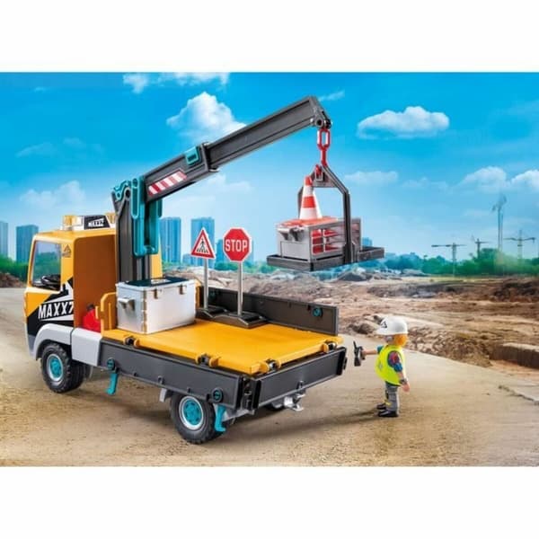 Nosturikuorma-auto Playmobil 71750 Sininen