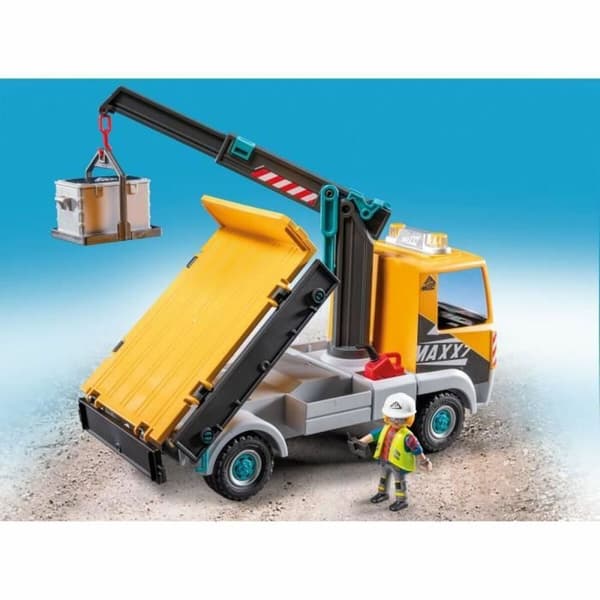 Nosturikuorma-auto Playmobil 71750 Sininen