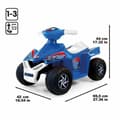 Miniatyrbillede 4 af 4: Elektrisk quad Feber Racy 67 x 41 x 45 cm