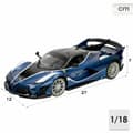 Miniatyrbillede 4 af 6: Bil Bburago Ferrari FXX K-EVO #27 BL 1:18