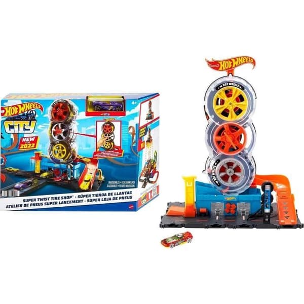 Hot Wheels City - Däckbutikstur