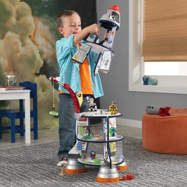 KIDKRAFT Träleksaket - Rymdskepp