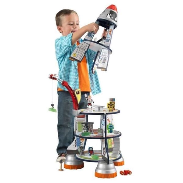 KIDKRAFT Träleksaket - Rymdskepp