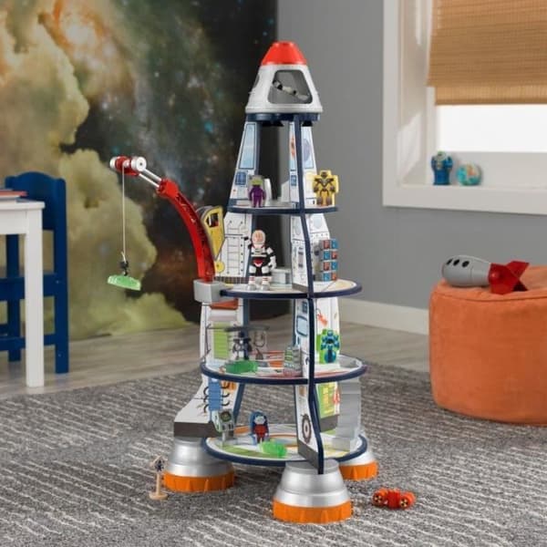 KIDKRAFT Träleksaket - Rymdskepp