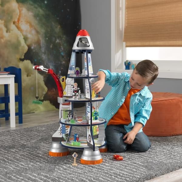KIDKRAFT Träleksaket - Rymdskepp
