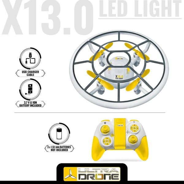 Kauko-ohjattava droni Mondo Ultradrone X13 LED Valo