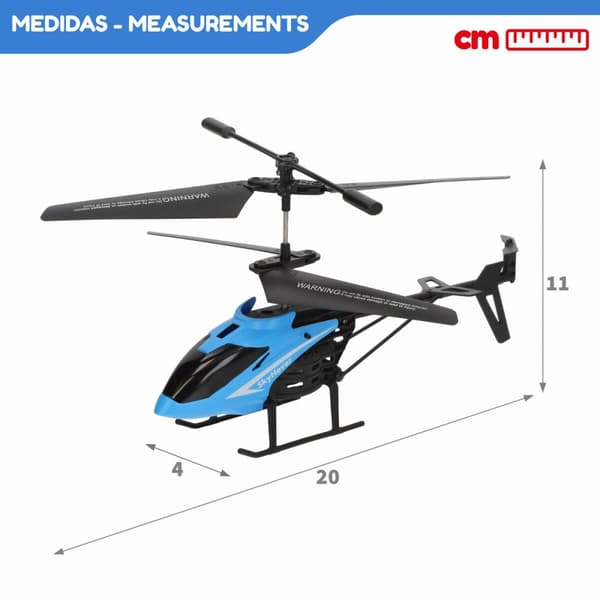 Radio-ohjattava helikopteri Colorbaby (4 osaa)