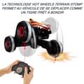 Miniatyrbild 4 av 6: Hot Wheels®-Monster Trucks-The Unstoppable Tiger Shark-RC Fordon HGV87