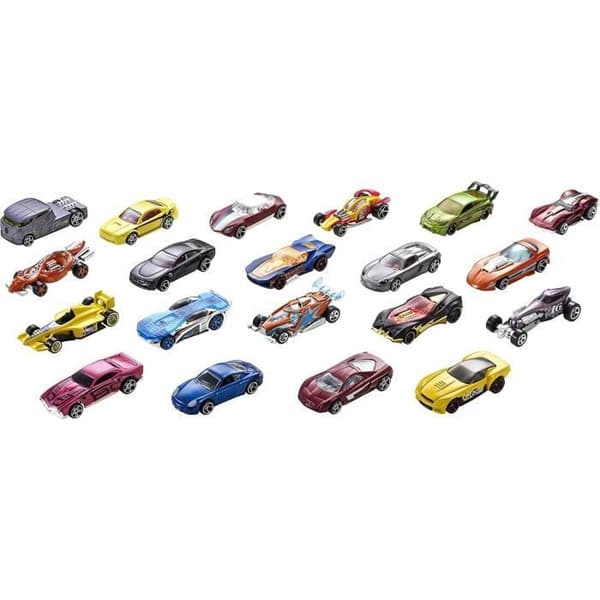 Hot Wheels - Leksats 20 fordon - minifordon - 3 år och +