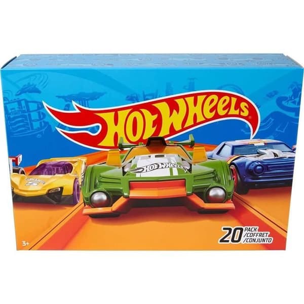 Hot Wheels - Leksats 20 fordon - minifordon - 3 år och +