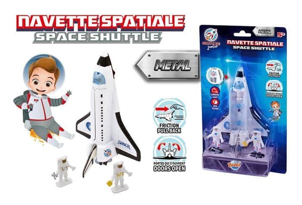 Buki Miniature Spaceship - 63168 - Rymdfärja - Diecast