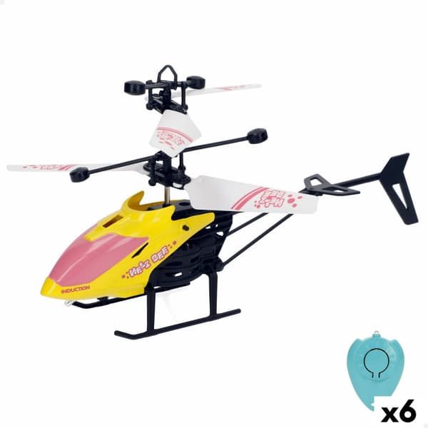 Fjärrkontroll Helikopter Colorbaby (6 antal)